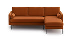 Sofa Blues z szezlongiem