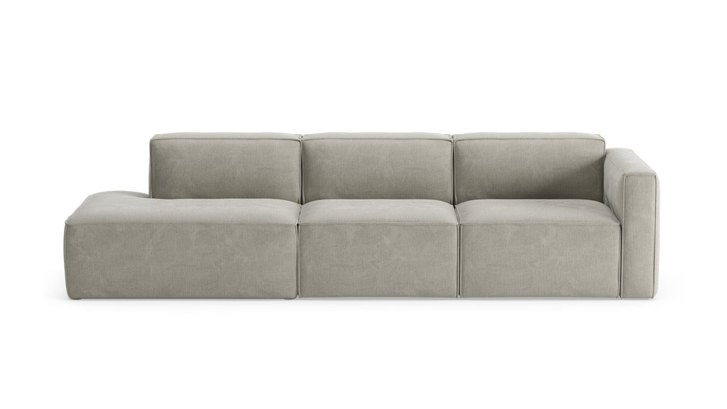 Chaise longue Slay, droite