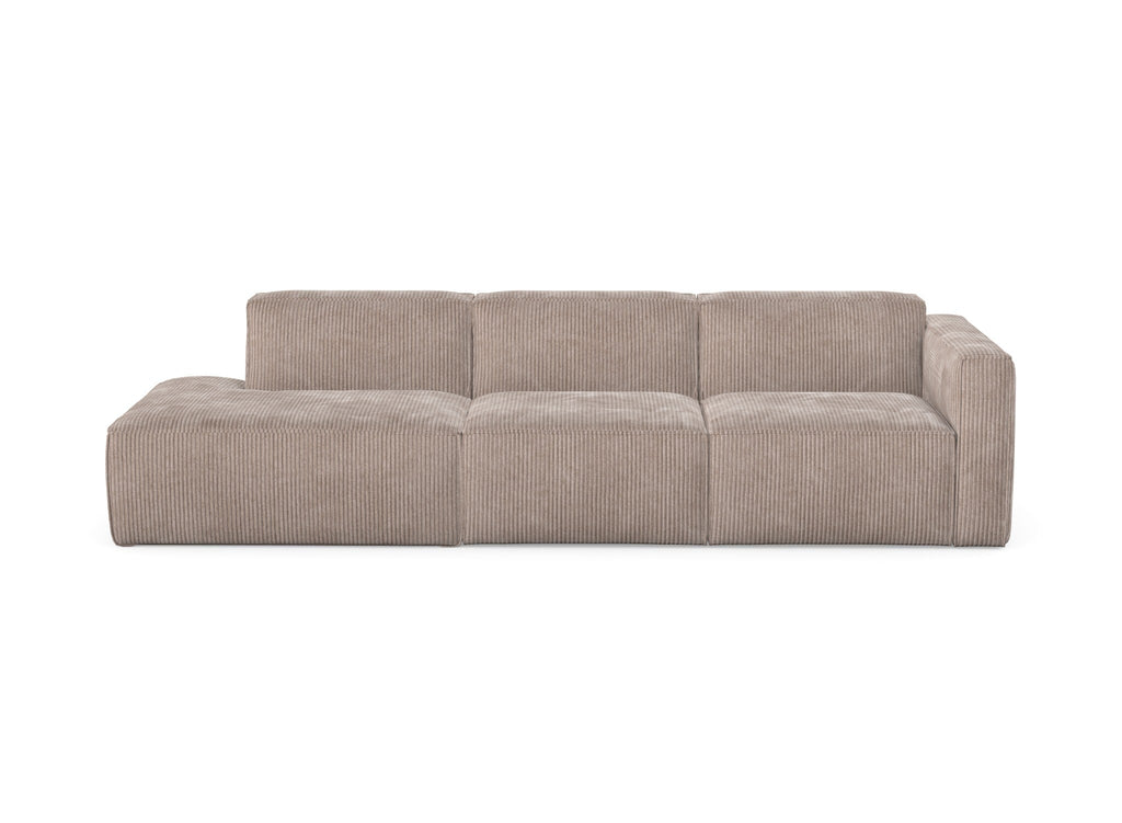 Chaise longue Slay, droite