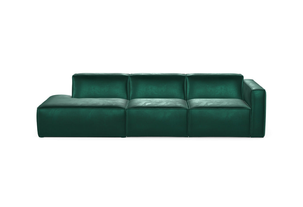 Chaise longue Slay, droite