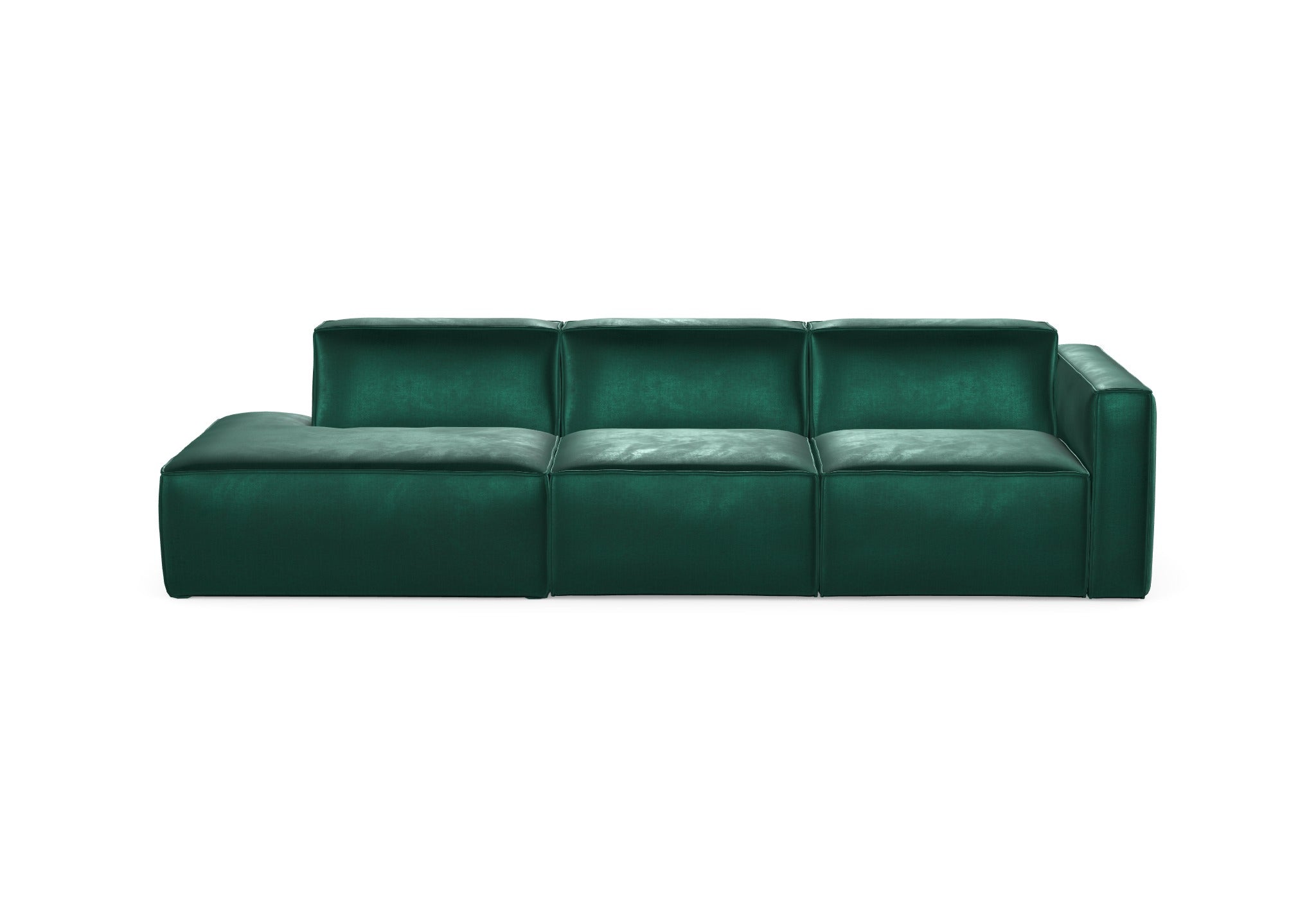 Chaise longue Slay, droite