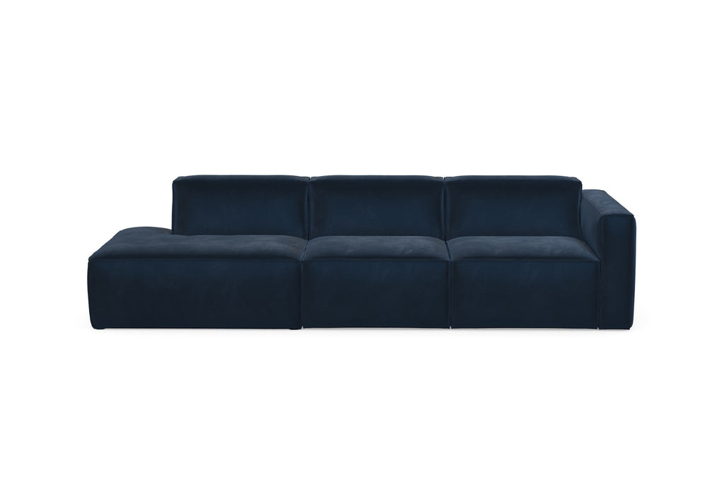 Chaise longue Slay, droite