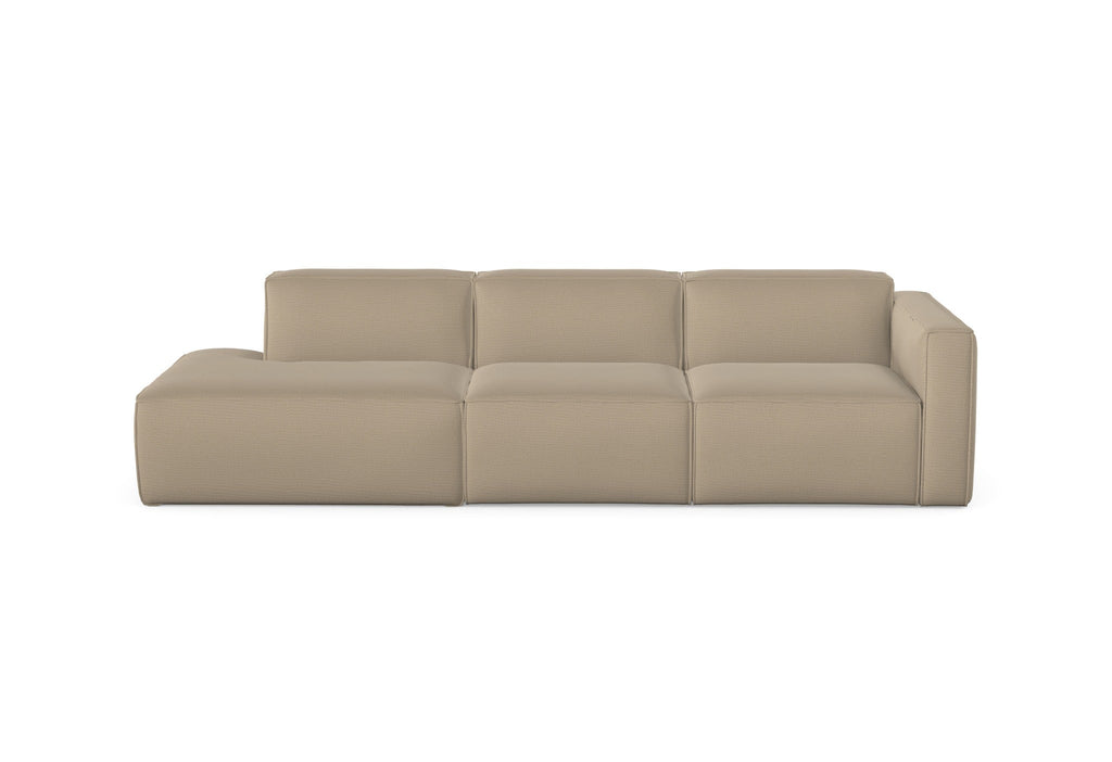 Chaise longue Slay, droite
