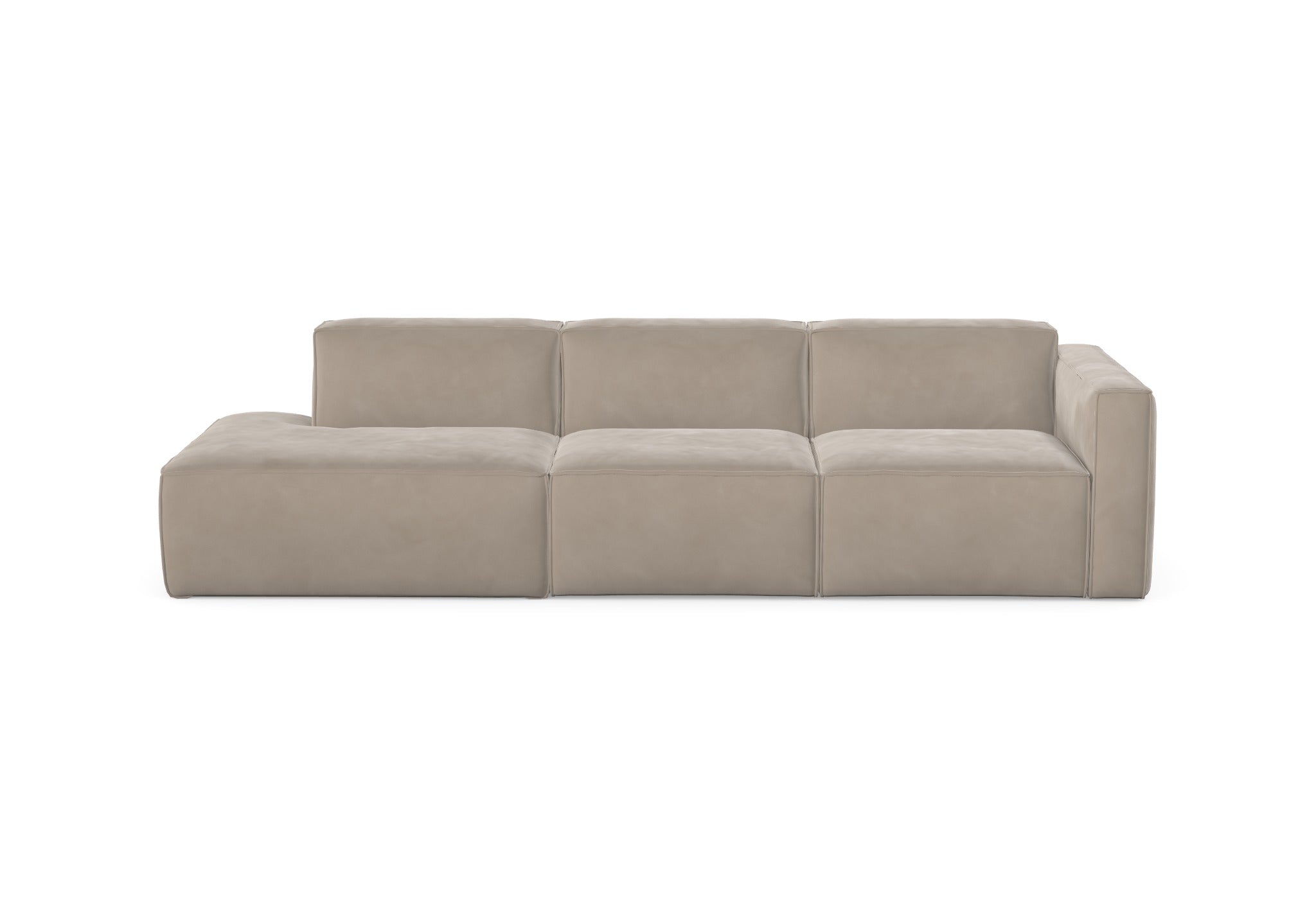Chaise longue Slay, droite