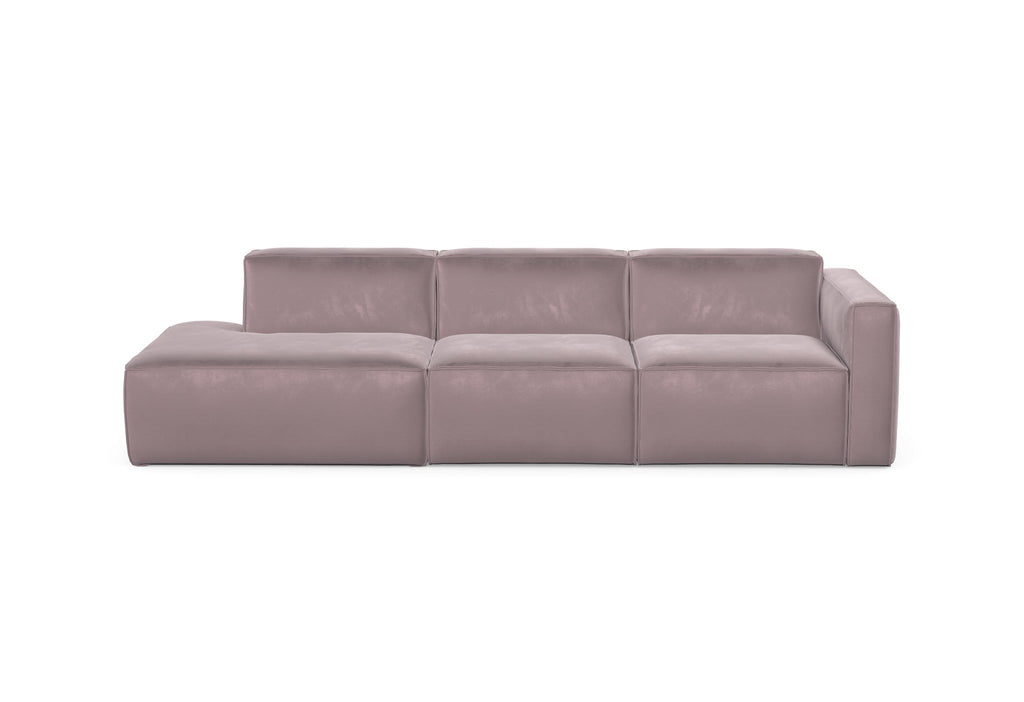 Chaise longue Slay, droite