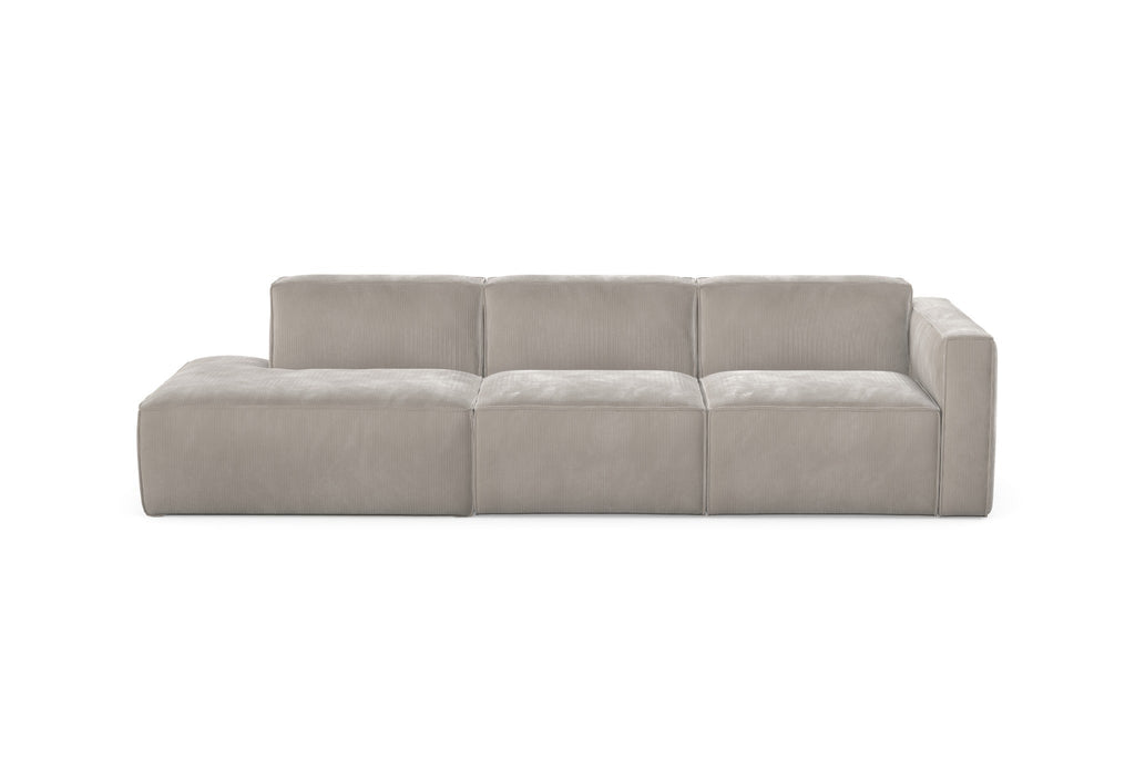Chaise longue Slay, droite