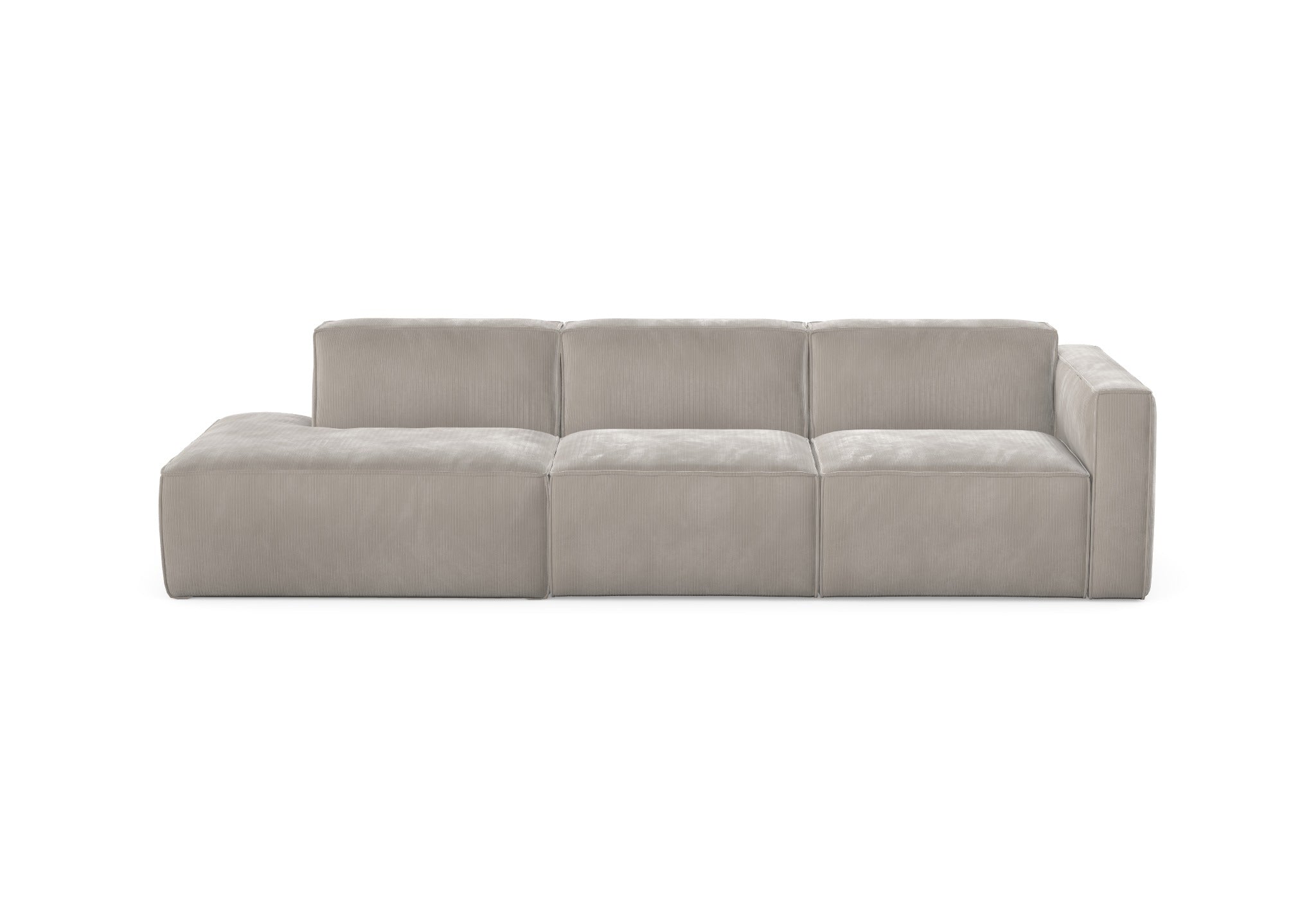 Chaise longue Slay, droite