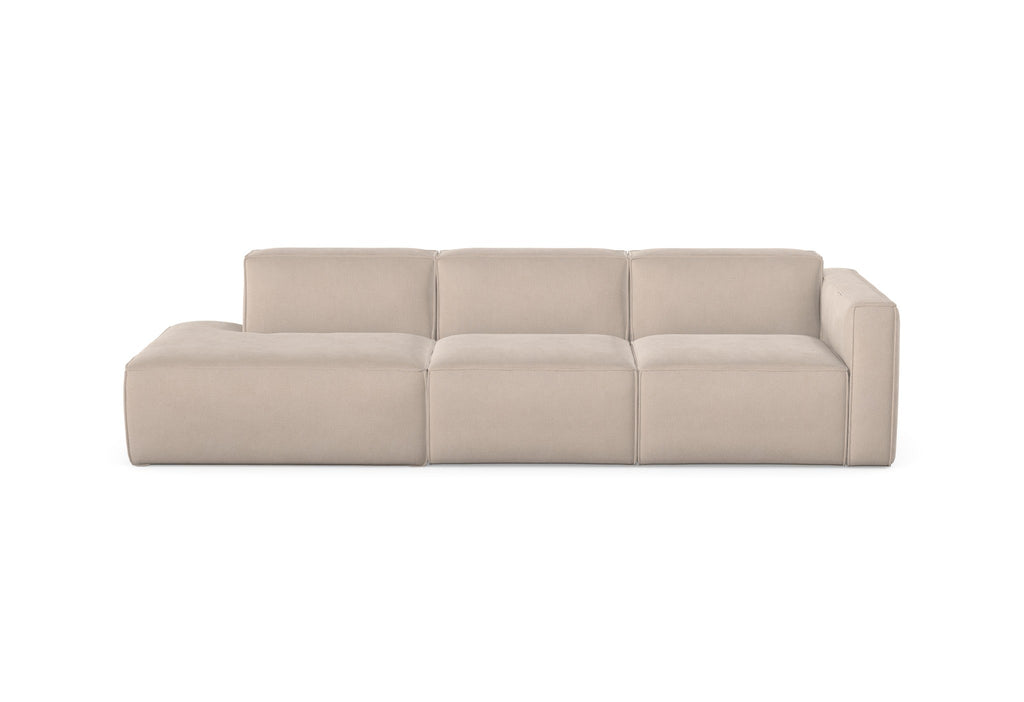 Chaise longue Slay, droite