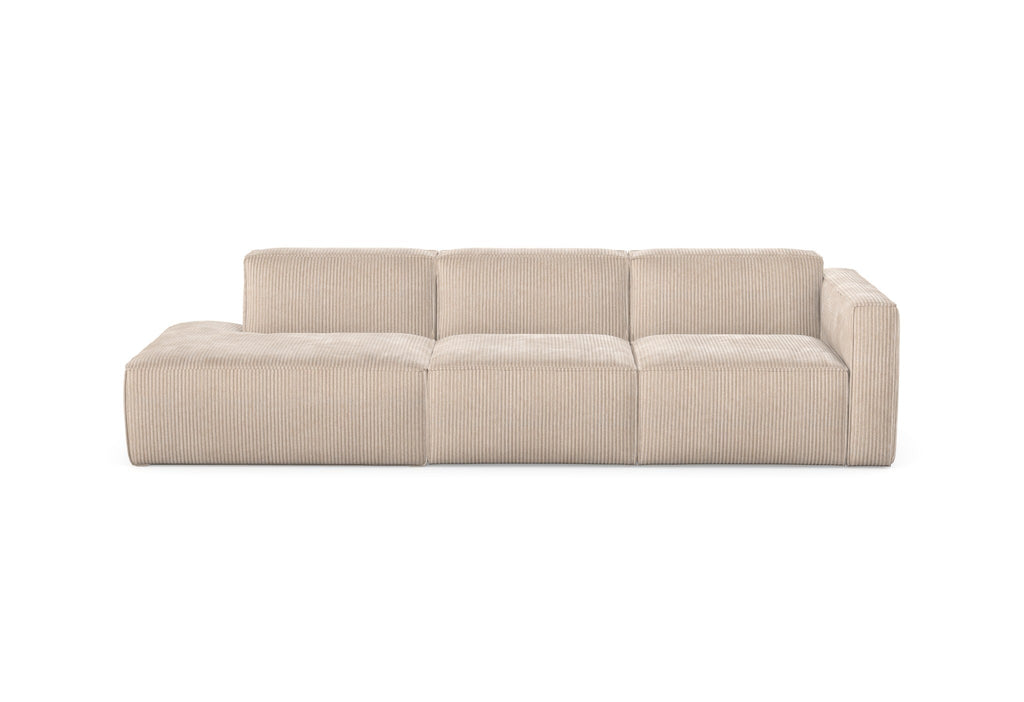 Chaise longue Slay, droite