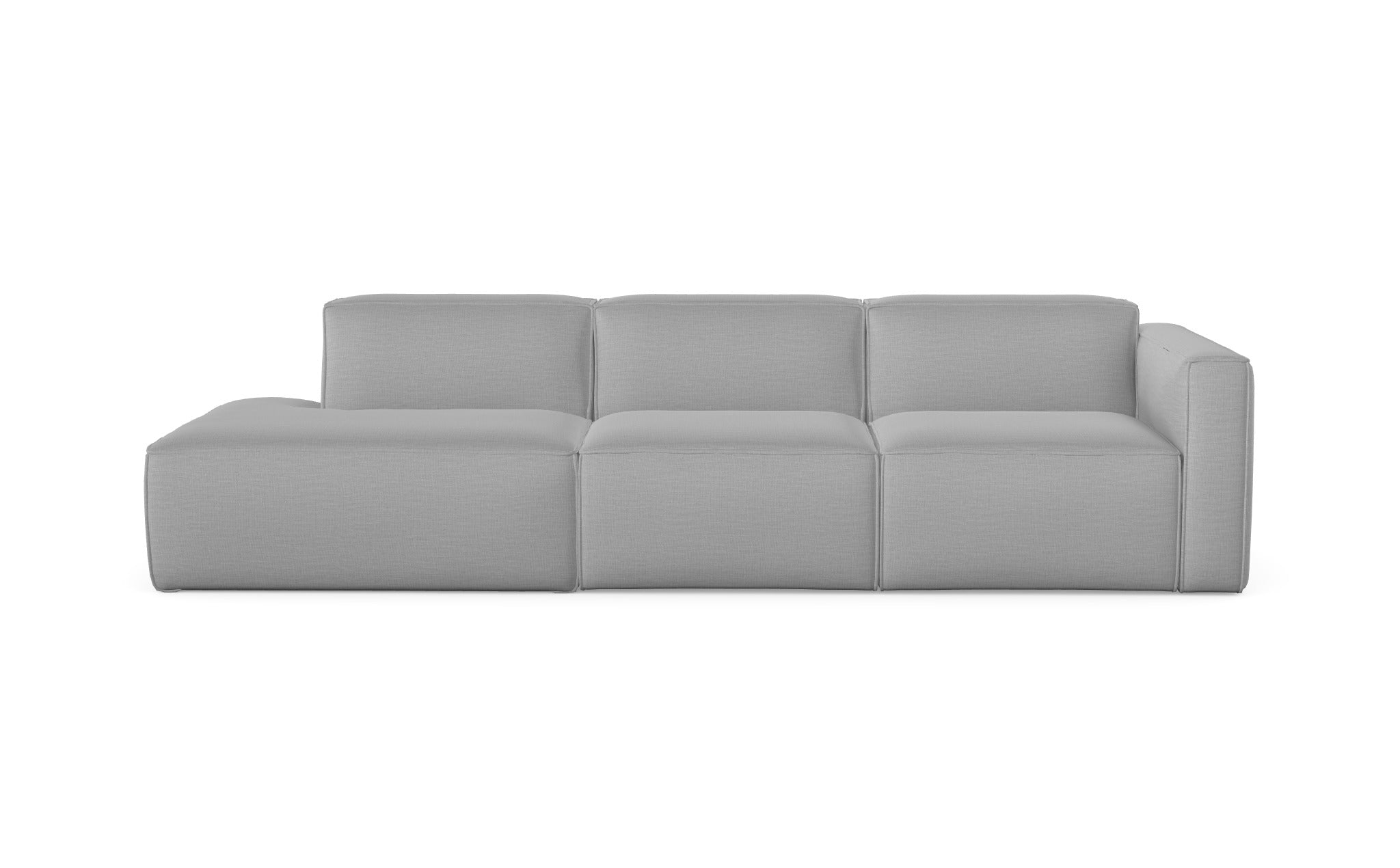 Chaise longue Slay, droite