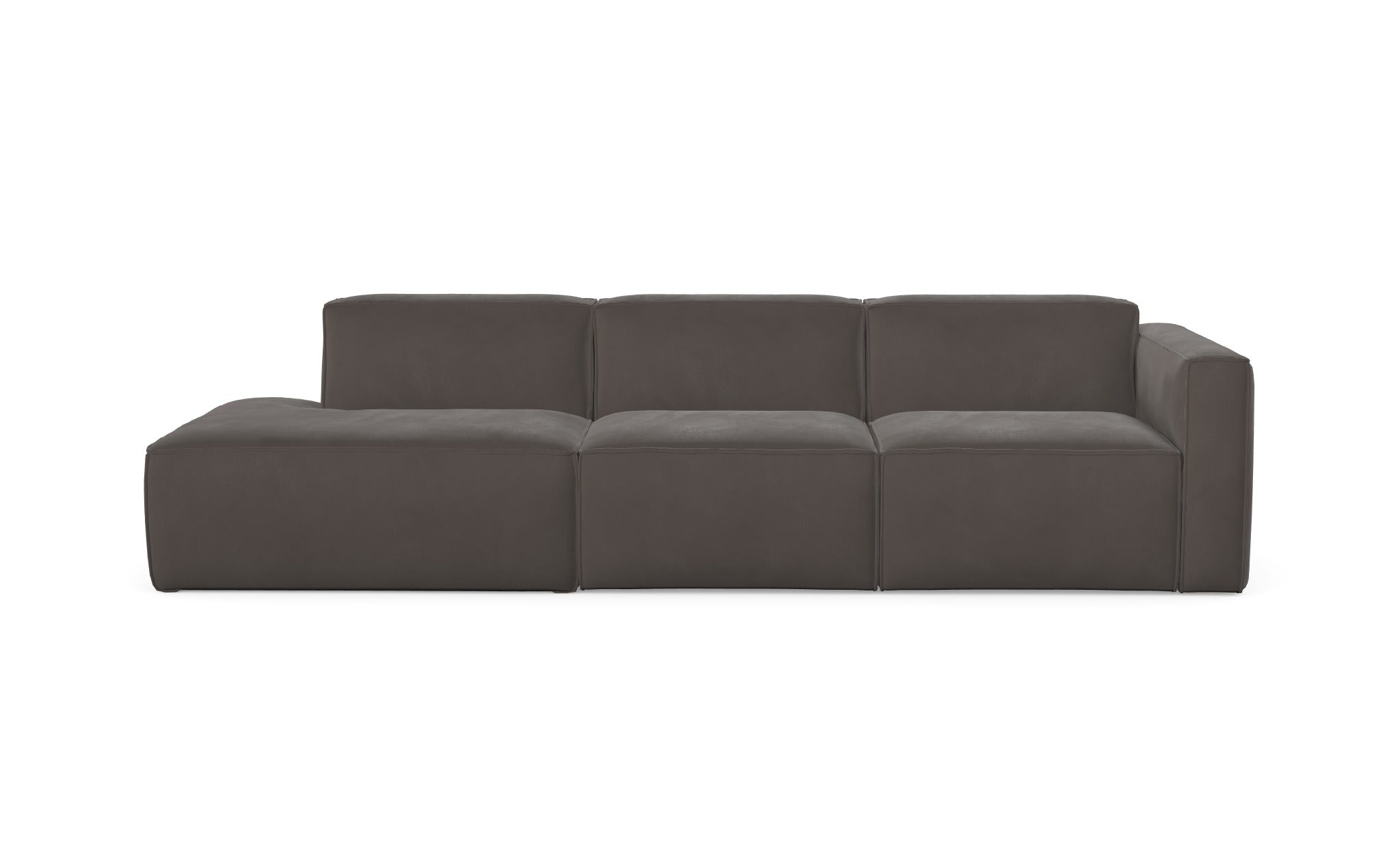 Chaise longue Slay, droite