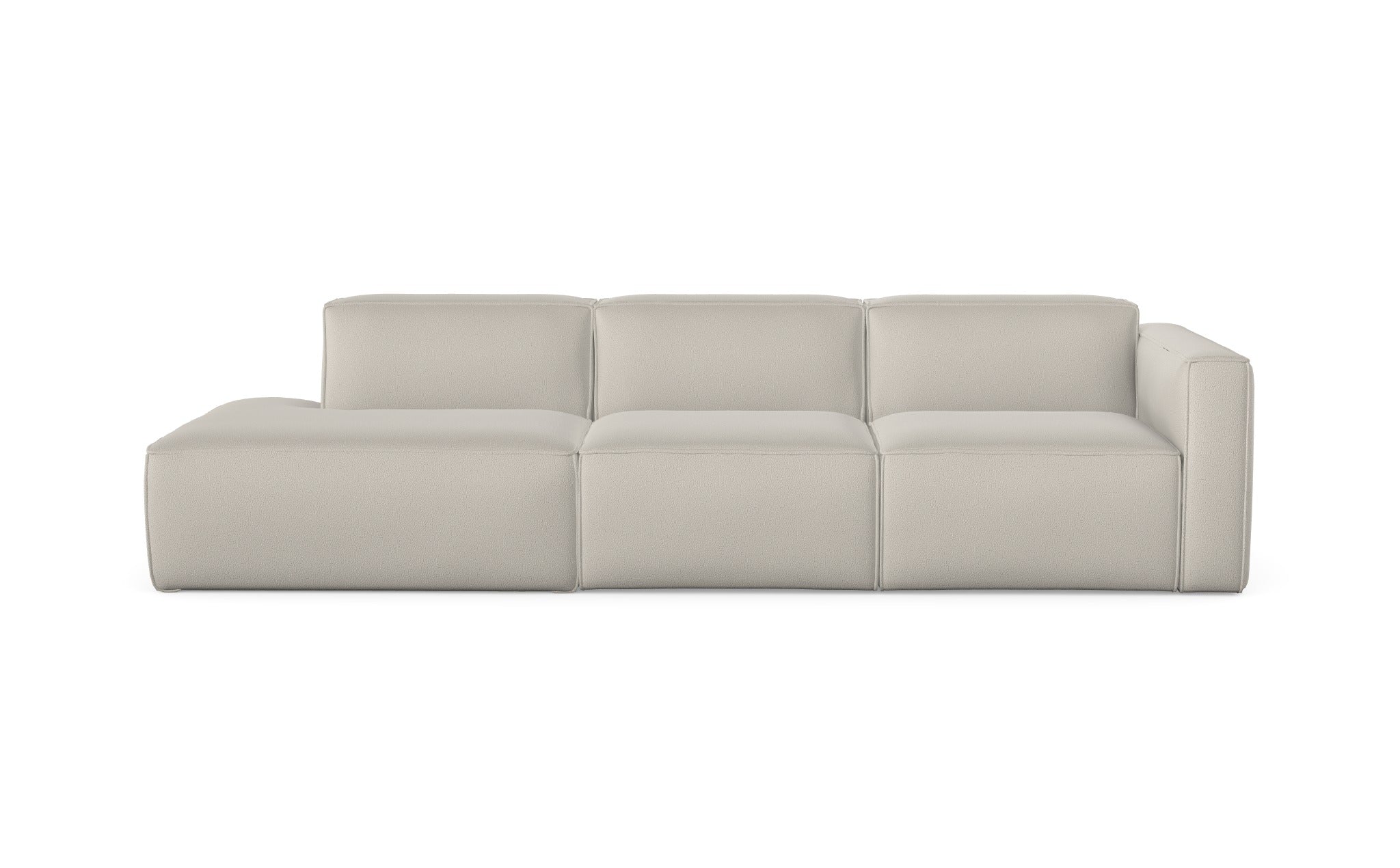 Chaise longue Slay, droite