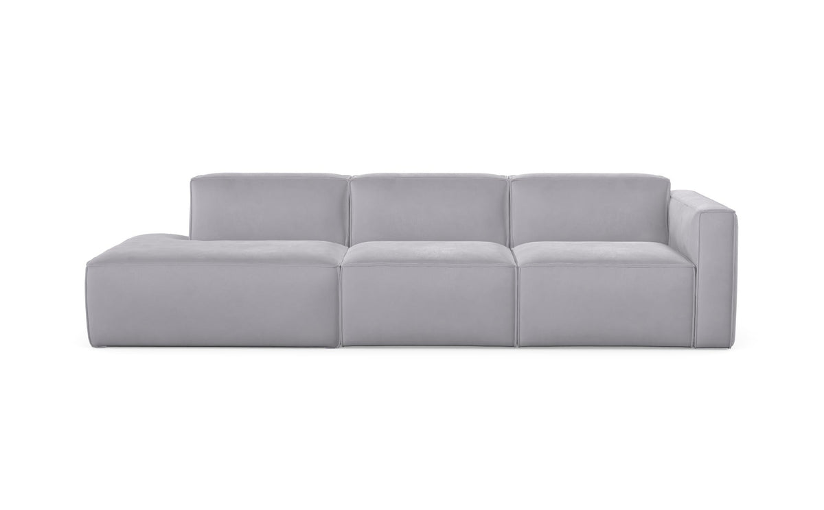 Chaise longue Slay, droite