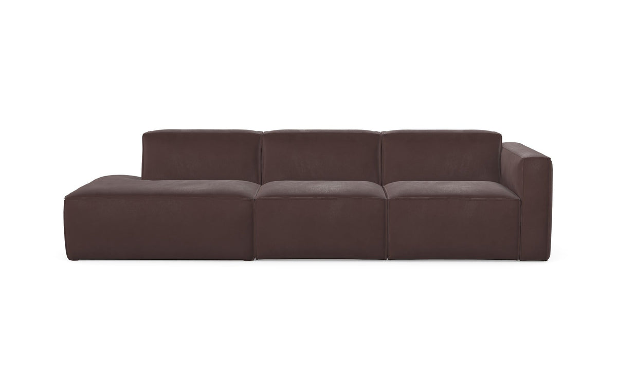 Chaise longue Slay, droite