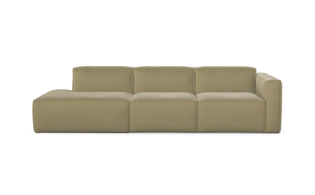 Chaise longue Slay, droite
