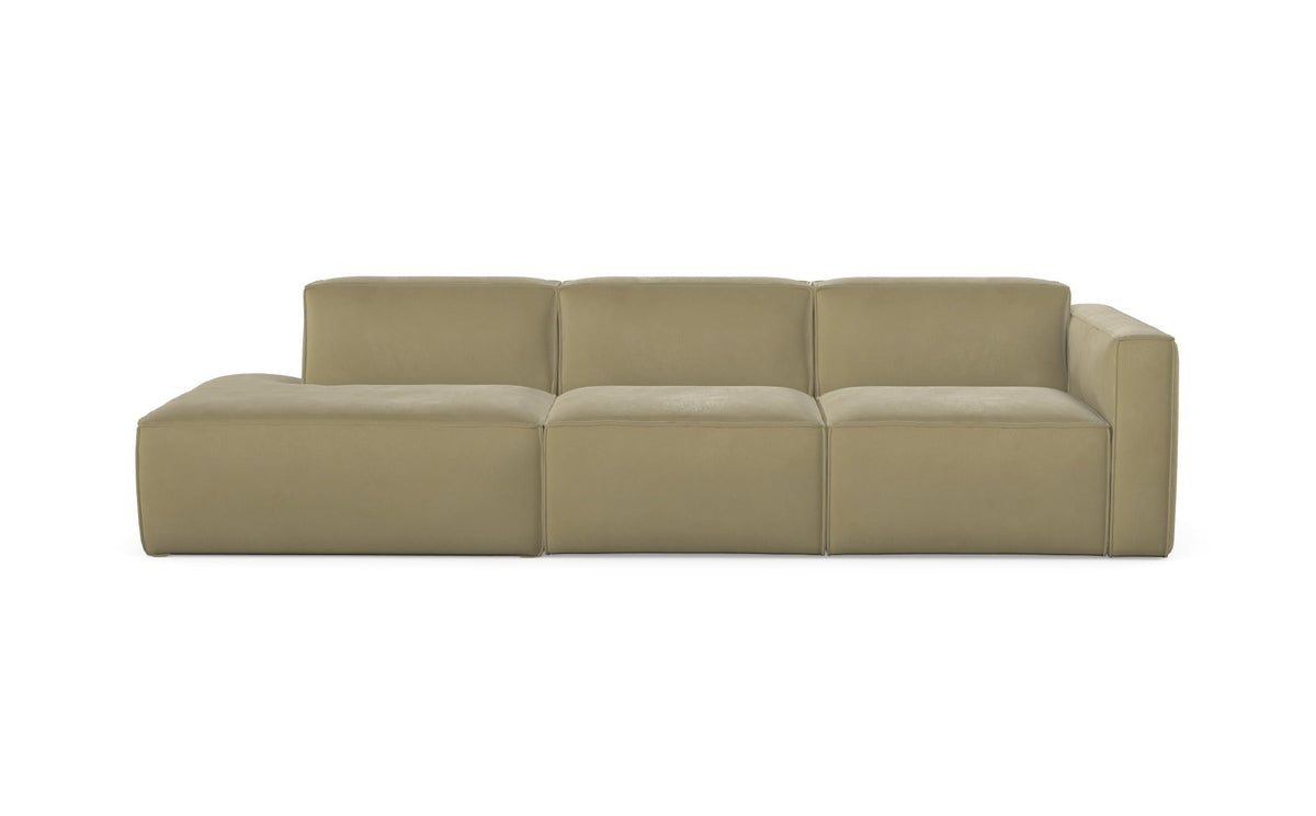 Chaise longue Slay, droite