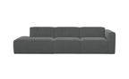 Chaise longue Slay, droite