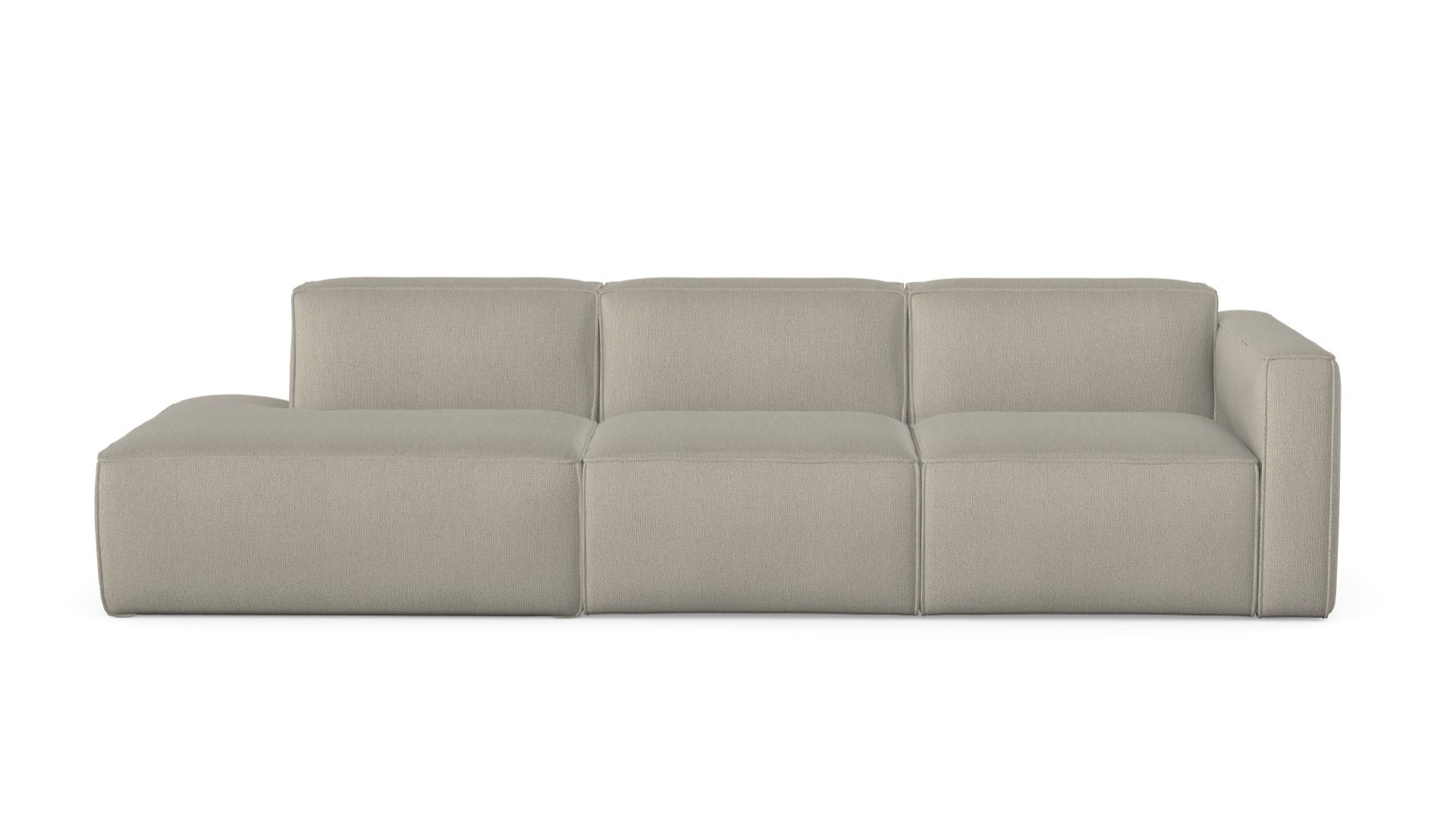 Chaise longue Slay, droite
