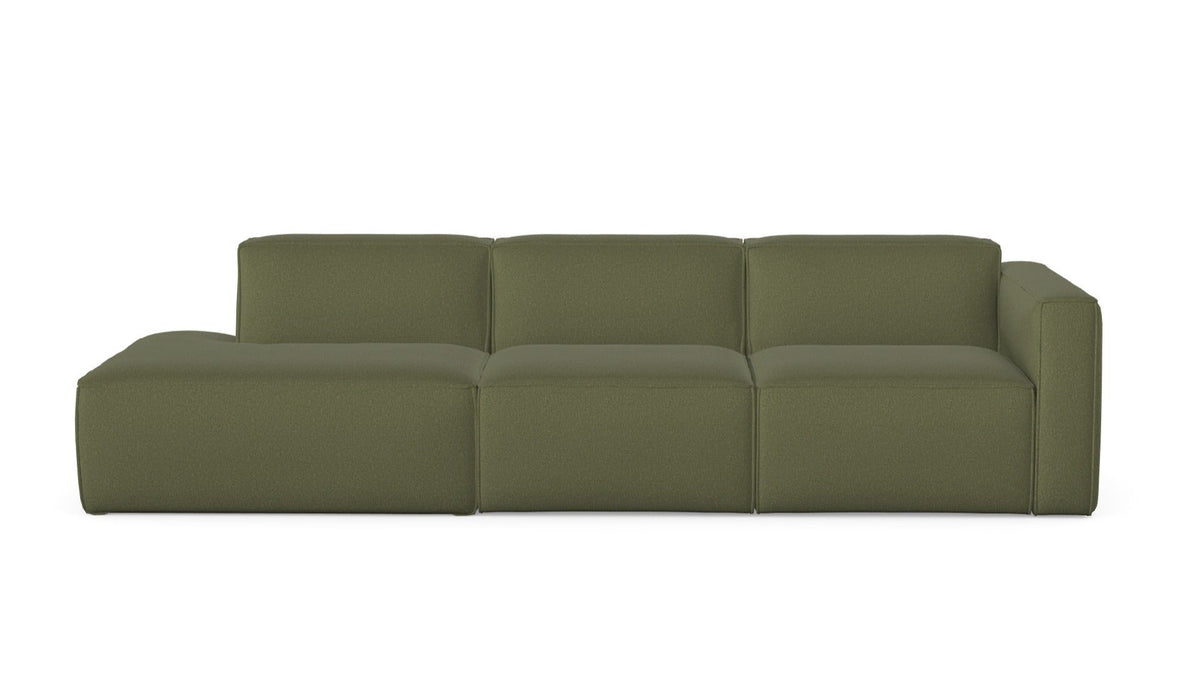 Chaise longue Slay, droite